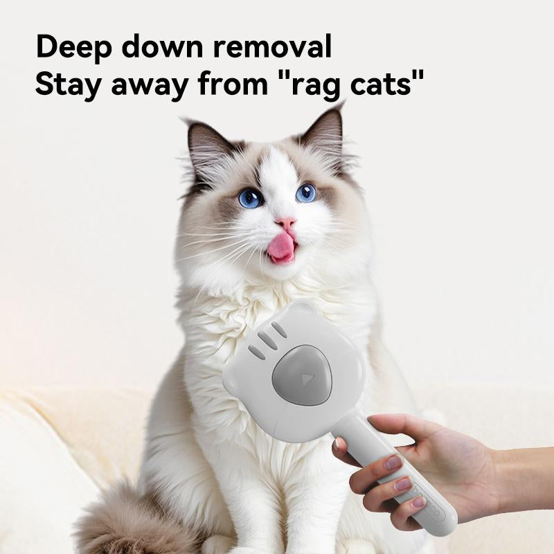 Cat Comb for Removing Loose Fur - Cat & Dog Brushing Tool, Pet Hair Remover, Perfect for Long-Haired Pets, Essential Grooming Accessory