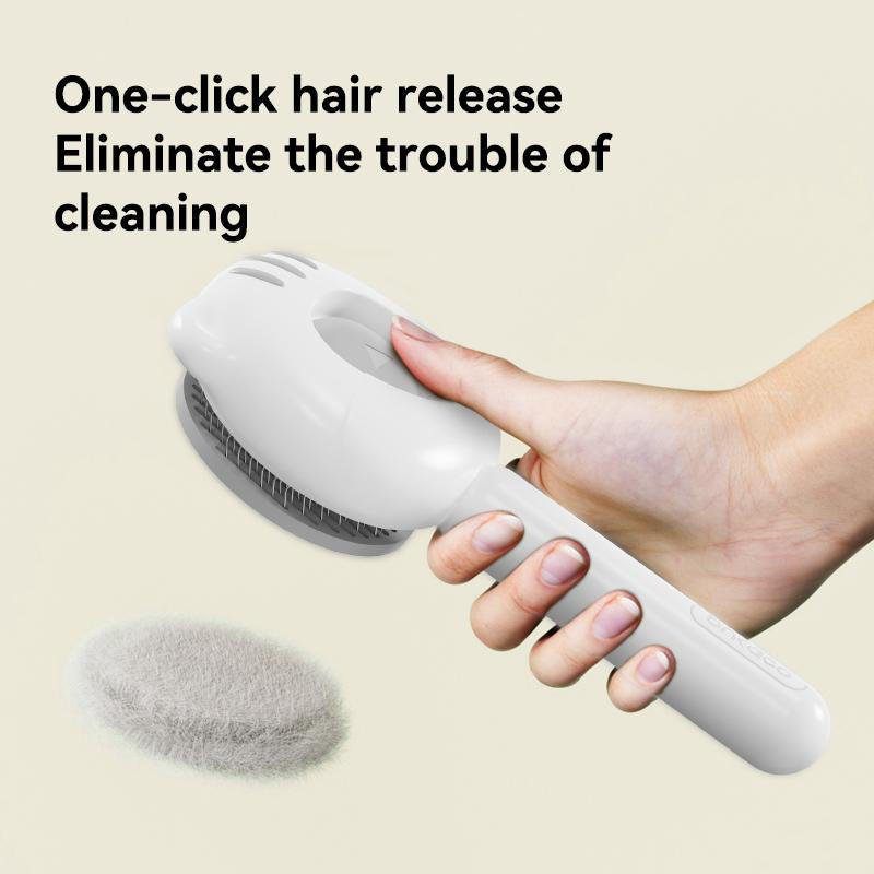 Cat Comb for Removing Loose Fur - Cat & Dog Brushing Tool, Pet Hair Remover, Perfect for Long-Haired Pets, Essential Grooming Accessory