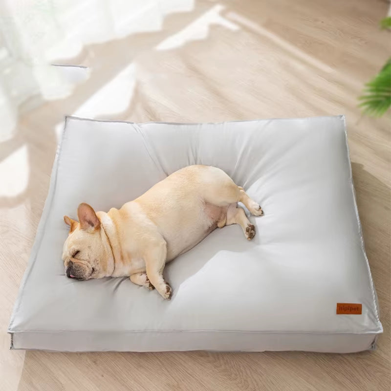 Square Dog Bed for Small and Medium Pets Sofa Kennel Sleeping Waterproof Dog Kennel Soft and Comfortable Pet Mat